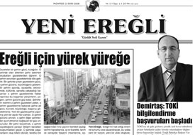 Ereğli 'Yeni Ereğli' okuyor