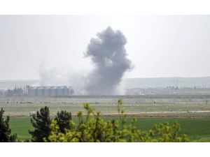 Azez'de DAEŞ ile ÖSO arasındaki çatışmalar