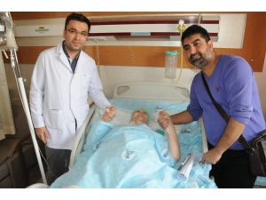 Suriyeli kadının karnından 12 kilogram ur çıkarıldı