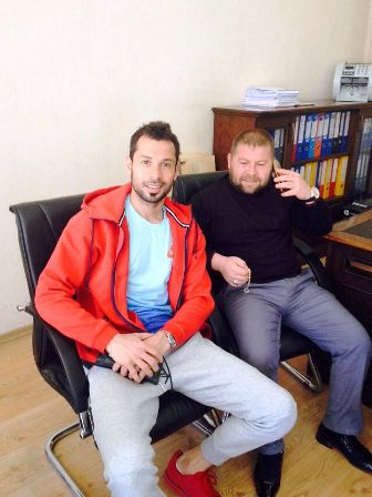 Serkan Kırıntılı, Salih Özkan’ı ziyaret etti