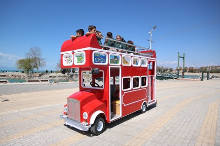 Beyşehir’de artık çocukların da otobüsü var