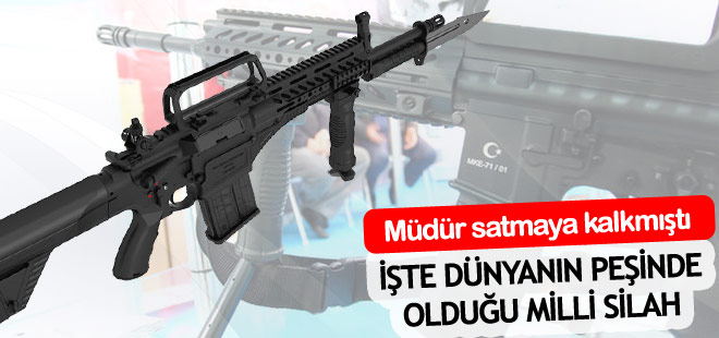 İşte dünyanın peşinde olduğu milli silahımız