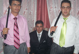 Damatları jobla koruyorlar