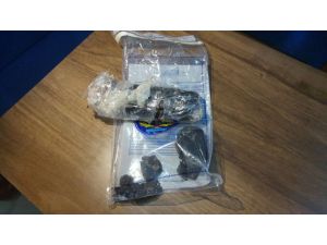 Tünele bırakılan şüpheli paketten uyuşturucu çıktı