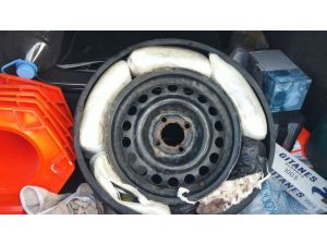 Yedek lastikle uyuşturucu sevkiyatı