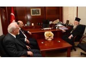 Fener Rum Patriği Bartholomeos Gökçeada'da