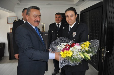 Emniyet Teşkilatından Başkan Tutal’a Ziyaret