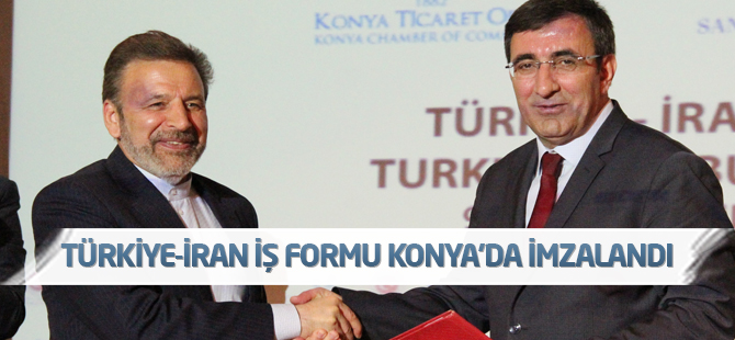 Türkiye-İran iş formu imzalandı