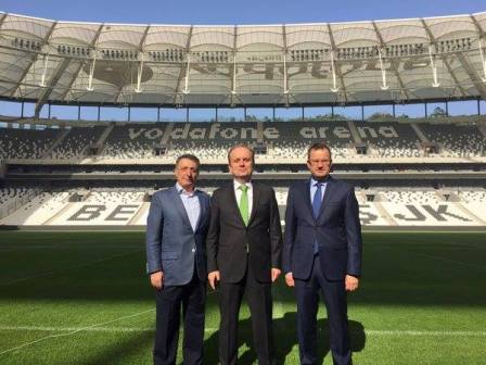 Baykan Arena'yı gezdi