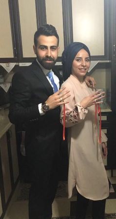 Merve ile Burak nişanlandı