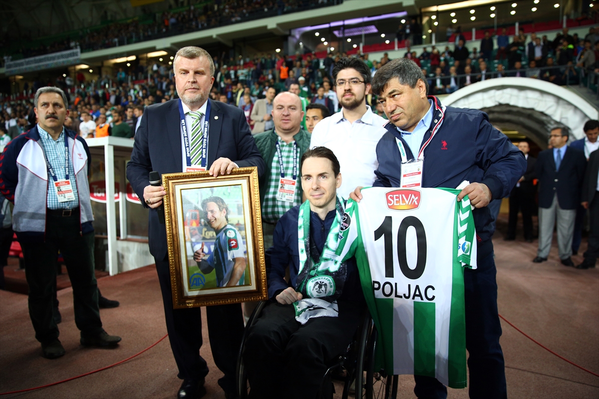 Torku Arena'da duygulu anlar