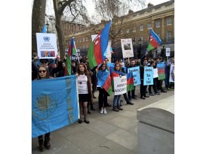 Ermenistan, Londra'da protesto edildi