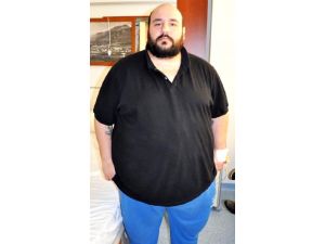 Bir yılda 110 kilo verdi
