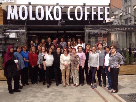 Akademisyenler Moloko Coffe’de buluştu