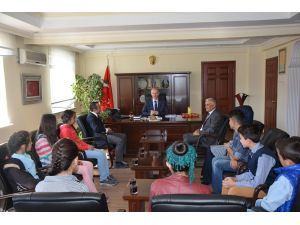 Yozgat'ta Milli Eğitim Müdürü Kuş'tan öğrencilere TEOG morali