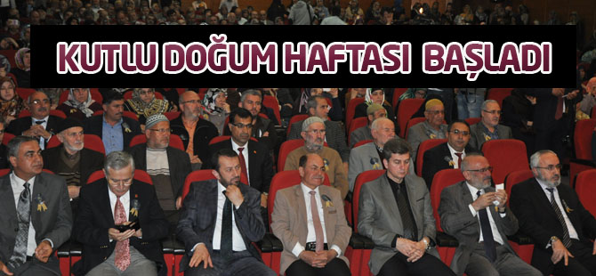 Kutlu Doğum Haftası  Başladı