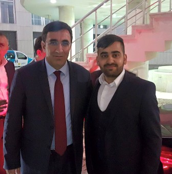 Ahmet Dilek Bakan Yılmaz ile