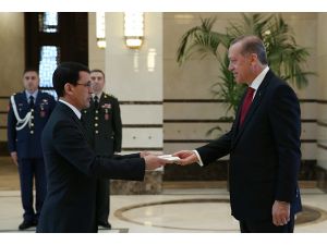 Cumhurbaşkanı Erdoğan'ın kabulü