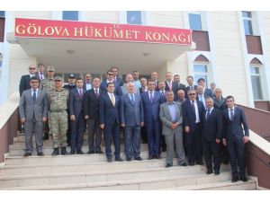 Sivas Valisi Barut Gölova’da