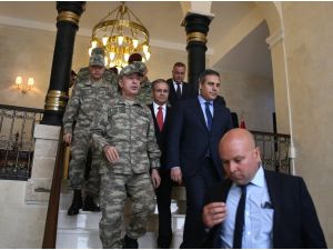 Genelkurmay Başkanı Akar ve MİT Müsteşarı Fidan, Kilis'te