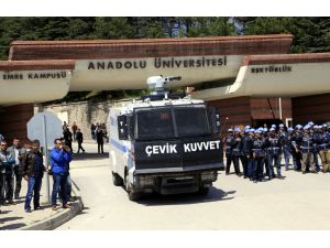 Anadolu Üniversitesinde gerginlik