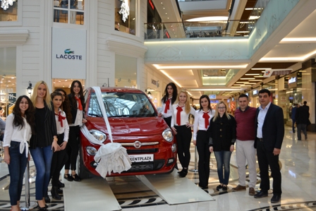 Fıat 500x popstar Kent’te sahibini buldu