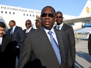Senegal Devlet Başkanı Sall, İstanbul'a geldi