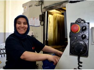 "Tornacı Tuğba usta"nın azim dolu hikayesi