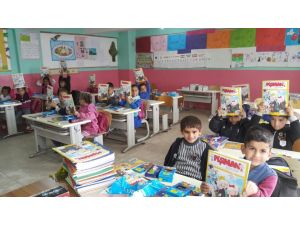 Terör mağduru çocuklara kırtasiye yardımı