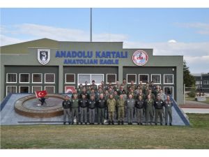 Akar'dan 3'üncü Ana Jet Üs Komutanlığında denetleme