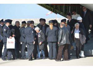 Şehit polis Özmen'in naaşı Ordu'ya getirildi