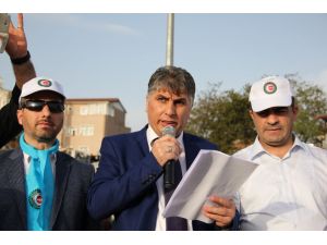 Özel sözleşmeli personel yasası protestosu