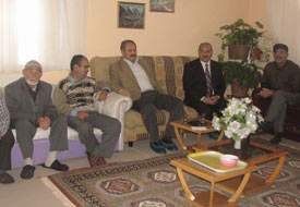 Huzur evinde tatlı ikramı