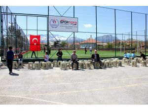 Seydişehir’de sentetik çim saha açılışı