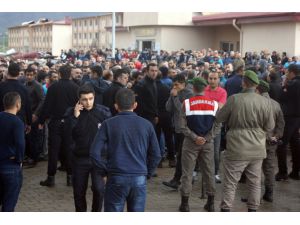 Amasya'da cezaevinin çatısı çöktü