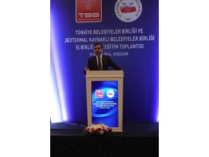 Jeotermal Kaynaklı Belediyeler Birliği toplandı