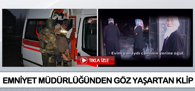 Diyarbakır Emniyet Müdürlüğü’nden göz yaşartan klip