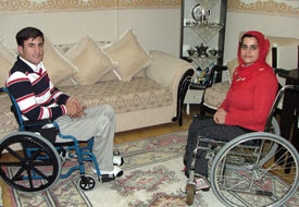 Engelli çiftin altınlarını çaldılar