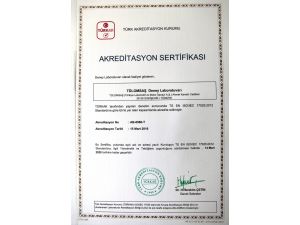 TÜLOMSAŞ Deney Laboratuvarı tescillendi