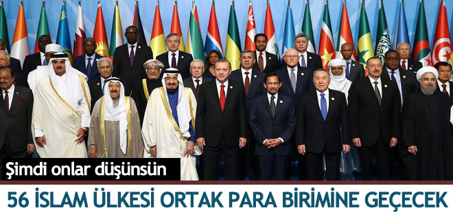 İslam ülkeleri ortak para birimine geçecek, euro ve dolar tekeli kalkacak