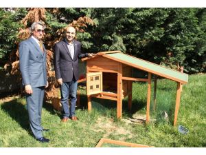 Cezaevindeki tutukluların çocukları hayvan sevgisiyle tanışacak