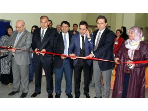 Psikiyatri hastalarından el sanatları sergisi