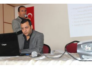 Çayıralan'da genç çiftçilere hibe destekli proje semineri