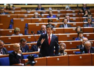 Başbakan Davutoğlu Strazburg'da