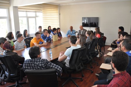 NEÜ Romanyalı misafirlerini ağırlıyor