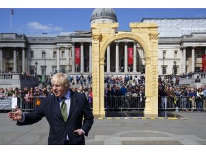 Antik Palmira kemerinin kopyası Londra'da