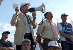 Alüminyum işçisine destek