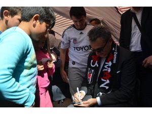 Beşiktaş Kulübü Başkanı Orman okul açılışına katıldı