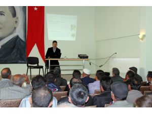 Hafik’te çiftçiler hibe desteği hakkında bilgilendirildi