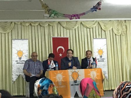 AK Parti Meram buluşmalara devam ediyor